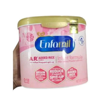 Home 96 Enfamil AR Infant Formula Added Rice Baby Milk Powder (0-12) Months -553gm (USA)