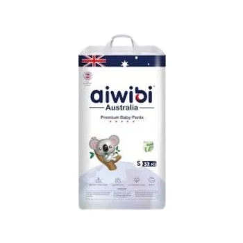Aiwibi Australia Premium Baby Diaper Size S (0 - 5)kg Pant - 52pcs ( Australia)