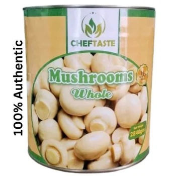 Cheftaste Mushrooms Whole - 2840gm