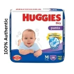 Huggies Dry Pants Diaper Size M Weight (6 - 12)kg - 58pcs