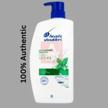Head & Shoulders Cool Menthol Anti Dandruff Shampoo - 1ltr