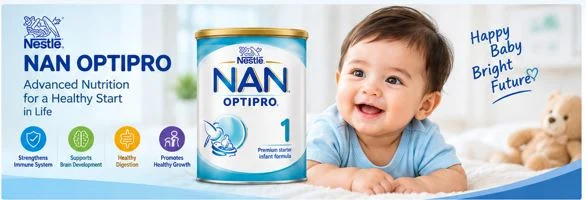 NAN Optipro baby milk powder for infant nutrition