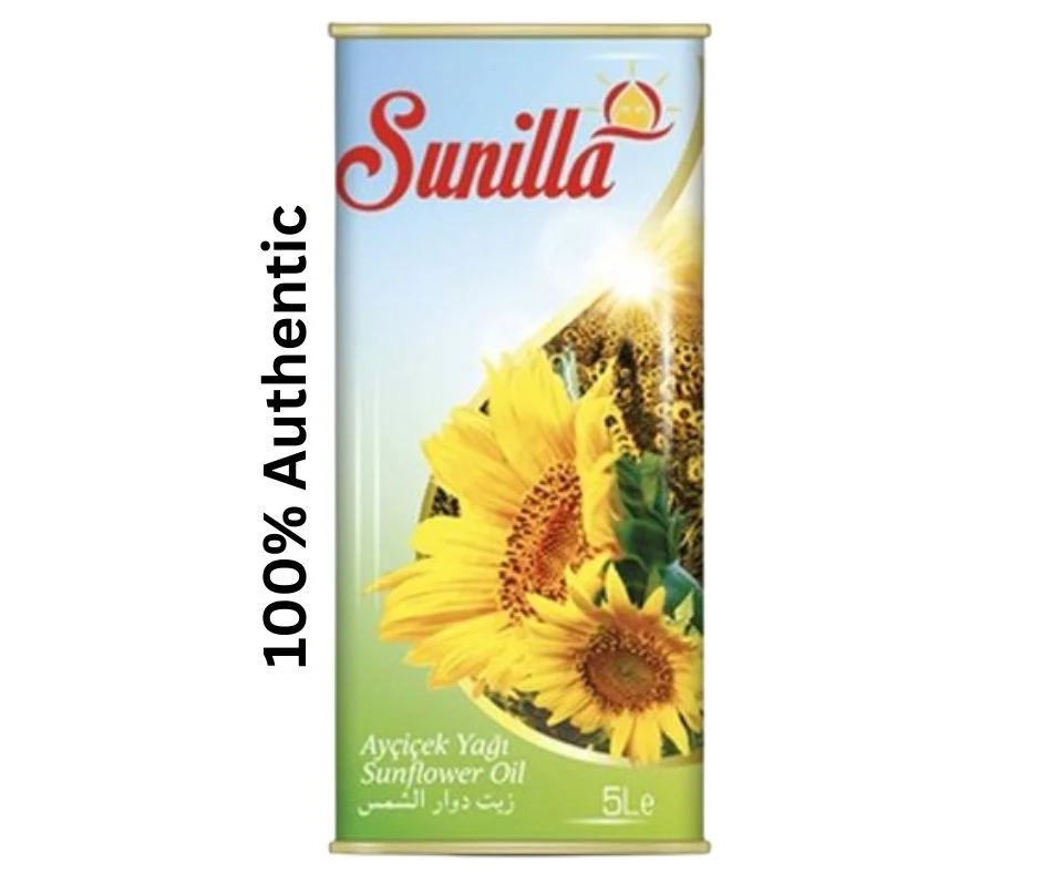 Sunilla 100% Pure Refined Sunflower Oil -5LTR Sunilla 100% Pure Refined Sunflower Oil 100% Authentic Review - Top Quality BD