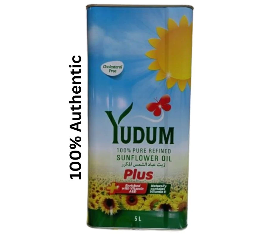 Yudum 100% Pure Refined Sunflower Oil -5LTR Yudum 100% Pure Refined Sunflower Oil 100% Authentic Review - Top Quality BD