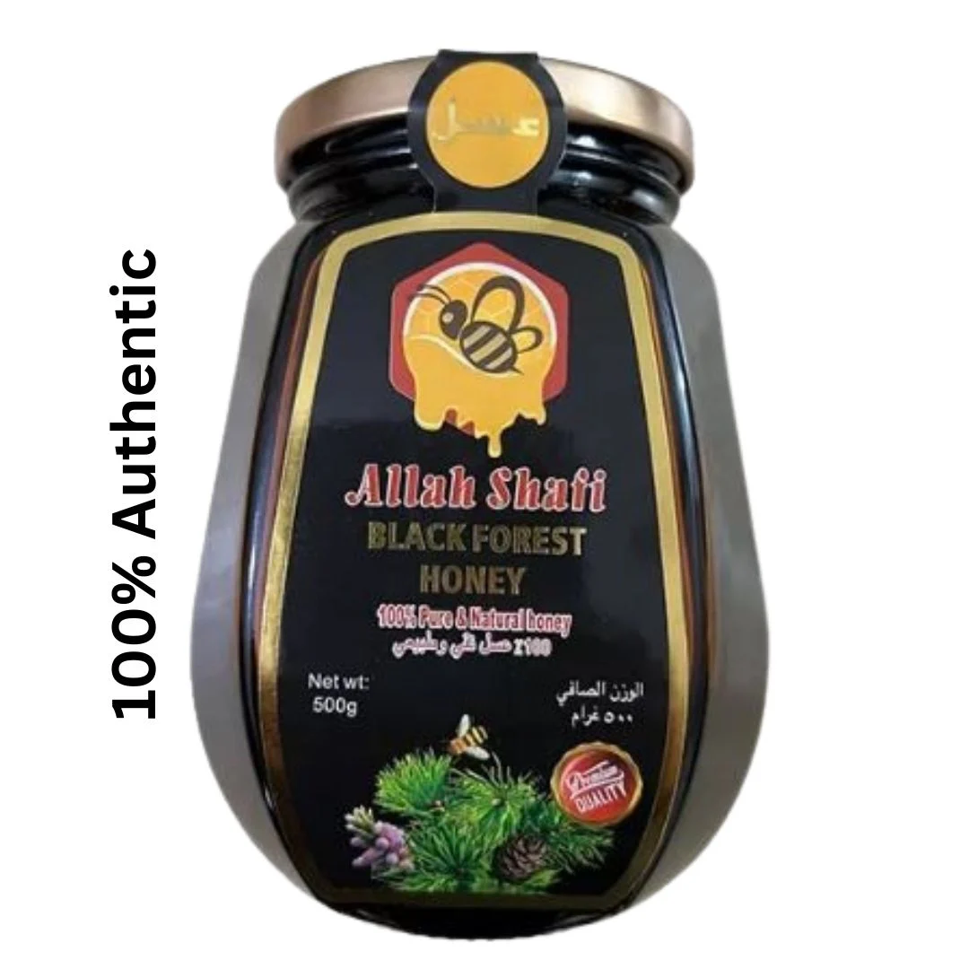 Allah Shafi Black Forest Natural Honey -500gm Allah Shafi Black Forest Natural Honey 100% Authentic Review - Top Quality BD
