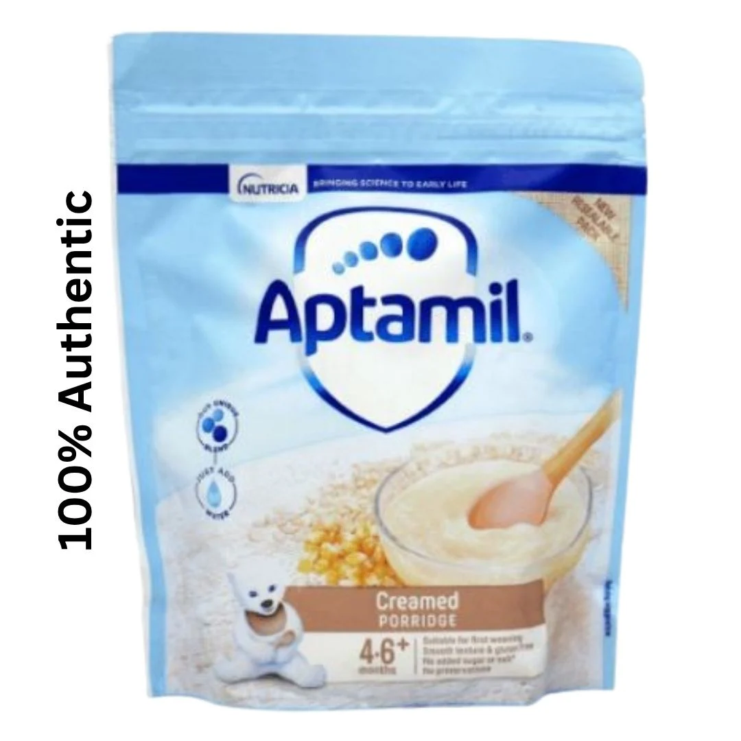 Aptamil Creamed Porirdge for 4-6 Months Plus Baby Food -125gm Aptamil Creamed Porridge Baby Food 125gm – Top Quality Bangladesh