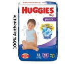 Huggies Dry Pants Diaper Size - XL Weight (12 - 17)kg - 32pcs
