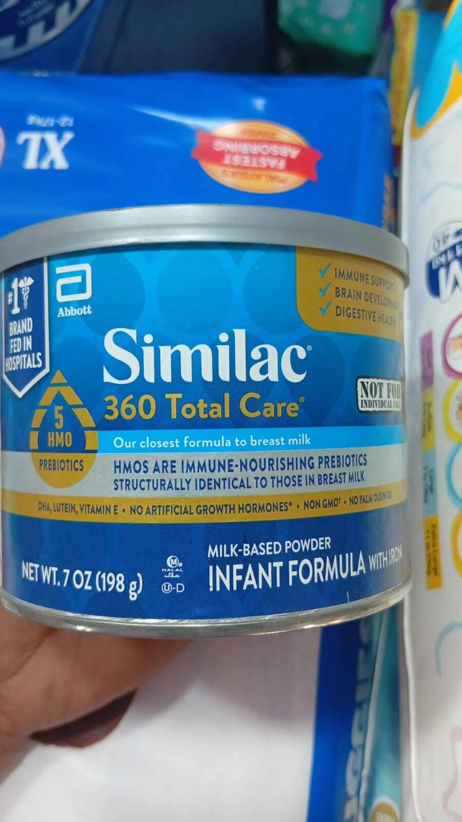 713da2dd44389ca033b54a49acf3efe3.webp Similac Baby Milk Powder 360 Total Care -198gm