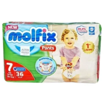 Molfix Pants Baby Diaper 7XXL (19kg+) - 36pcs