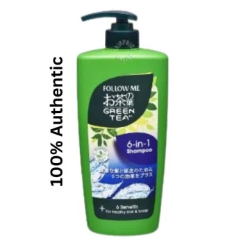 Follow Me Green Tea 6 in 1 Shampoo - 650ml