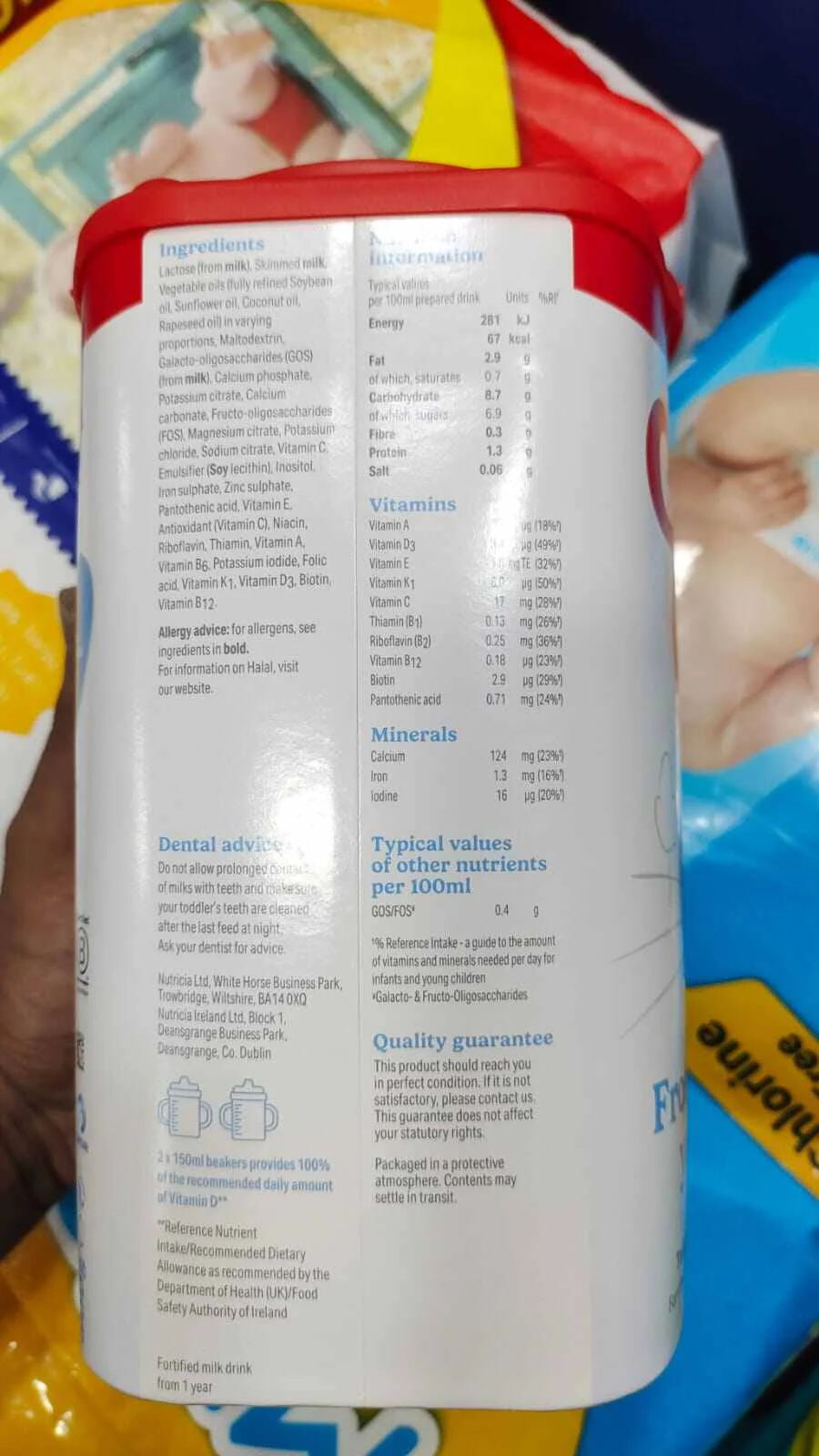 e73836aee6675b72b4c71a0620bd084c.webp Cow & Gate 3 Toddler Baby Milk Powder (1-3) Years -800gm